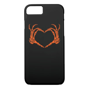 Skeleton Hand Heart Sign Costume Halloween Design Case-Mate iPhone Case
