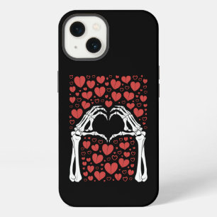 Skeleton Hand Heart Valentines Day Funny Love iPhone 13 Case