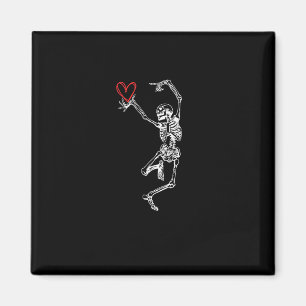 Skeleton Hand Heart Valentines Day Magnet