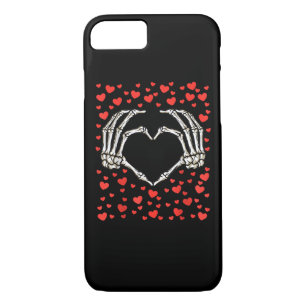 Skeleton Hand Red Heart Birthday Valentines Day Case-Mate iPhone Case