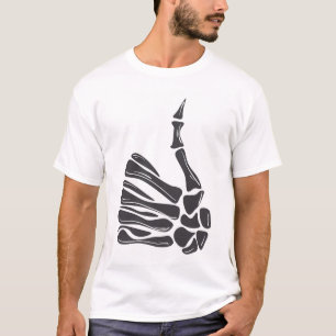 Skeleton Hand Thumbs Up T-Shir T-Shirt