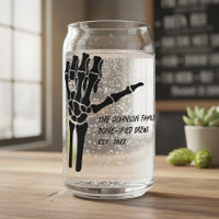 Skeleton Hand With Diamond Ring