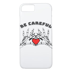 Skeleton Hand With Heart Classic Style Case-Mate iPhone Case