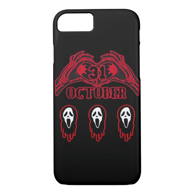 Skeleton Hands 31/10 Classic Case-Mate iPhone Case (Back)