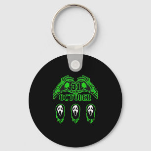 Skeleton Hands Classic Design Keychain