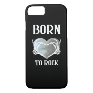 Skeleton Hands Grey Heart Graphic For  Classic Case-Mate iPhone Case