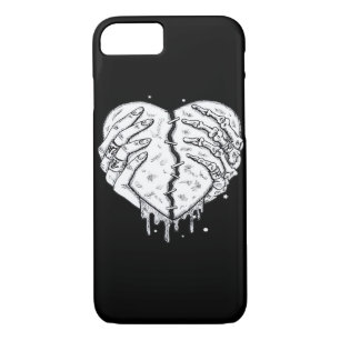 Skeleton Hands Heart– Gothic  Heart Classic Case-Mate iPhone Case
