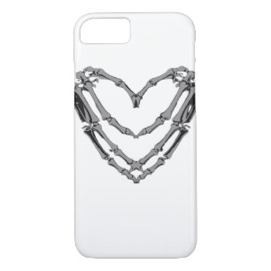 Skeleton Hands Heart Sign Retro Halloween Costume  Case-Mate iPhone Case