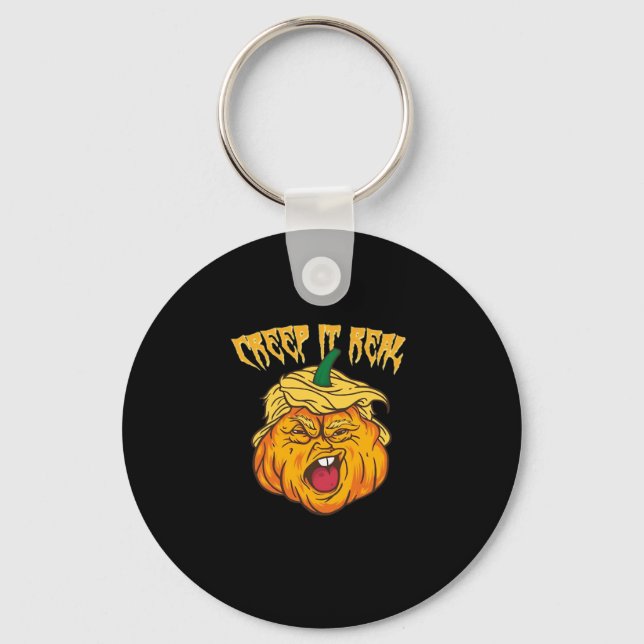 Skeleton Hands Heart Sign Retro Halloween Costume  Keychain (Front)