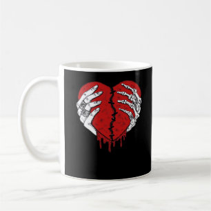 Skeleton Hands Hearts Classic Trending Coffee Mug