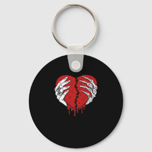 Skeleton Hands Hearts Classic Trending Keychain