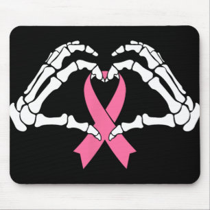 Skeleton Hands Holding Ribbon Halloween Costume Ha Mouse Pad