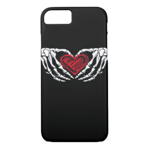 Skeleton Hands With Heart Classic Case-Mate iPhone Case