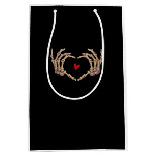 Skeleton Hands Women Skeleton Hands Halloween Medium Gift Bag
