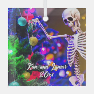  Skeleton Hanging Colorful  Ornaments Christmas