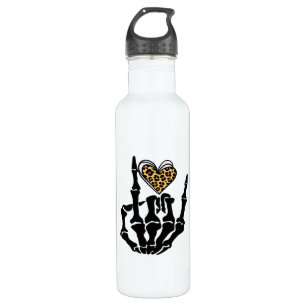 Skeleton Heart Hands Classic 710 Ml Water Bottle