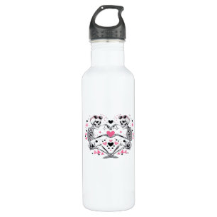 Skeleton Heart Hands Classic Viral 710 Ml Water Bottle