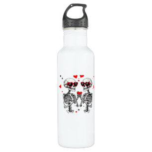 Skeleton Heart Hands For Trending 710 Ml Water Bottle