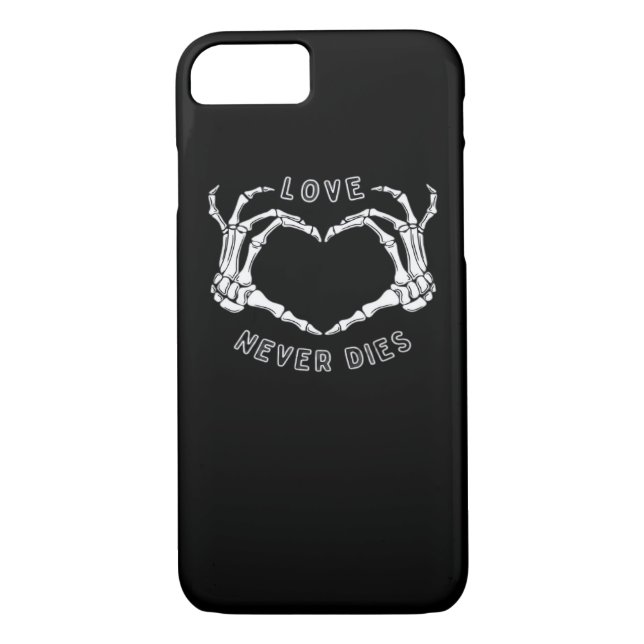 Skeleton Heart Hands Funny & Classic Case-Mate iPhone Case (Back)