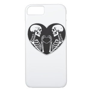 Skeleton Heart Hands Sign Halloween Costume Retro  Case-Mate iPhone Case