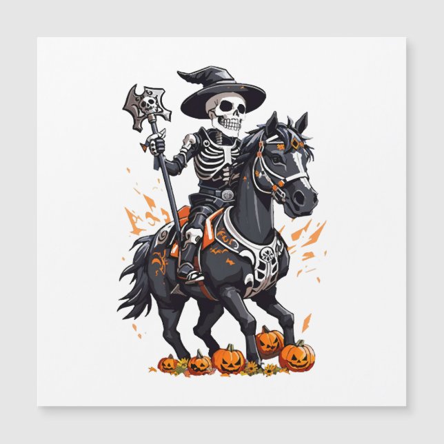 Skeleton Horse Rider (Front)