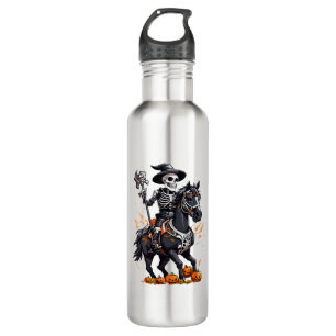 Skeleton Horse Rider 710 Ml Water Bottle