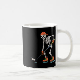 Skeleton Ice Hockey Halloween Costume Men Boys Kid Coffee Mug