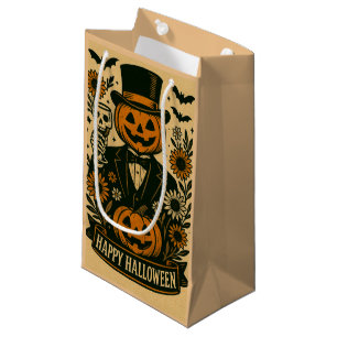 Skeleton in a Tuxedo Spooky Party Favour Bags
