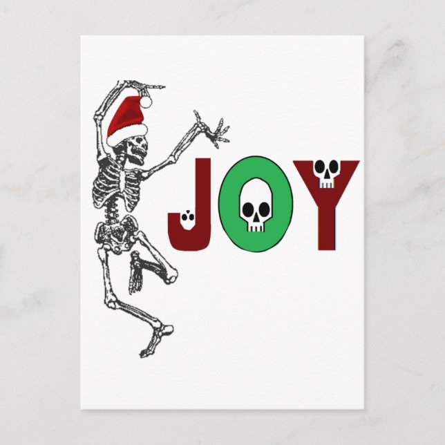 Skeleton Joy Postcard (Front)