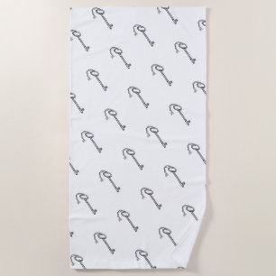 Skeleton Key Beach Towel