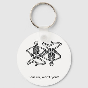 Skeleton Keychain