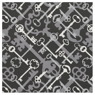 Skeleton Keys Fabric