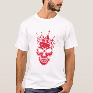 Skeleton King ou Skeleton Prince T-shirt en rouge