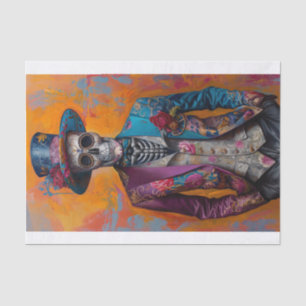 Skeleton Lyfe2 Tissue Paper