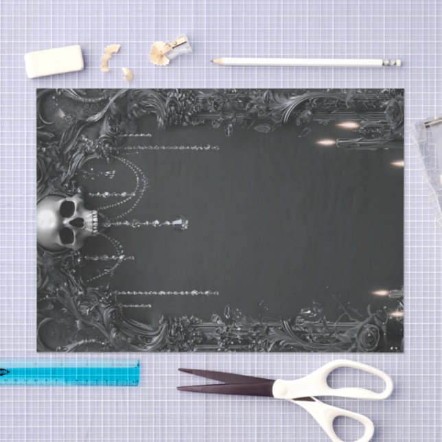Skeleton Lyfe6 Tissue Paper (Craft)