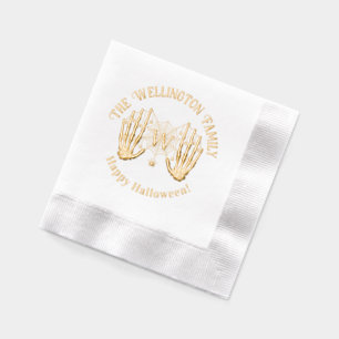 Skeleton Mains Spiderweb Ini Nom de famille Hallow