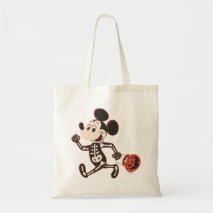 Skeleton Mickey on Halloween Tote Bag