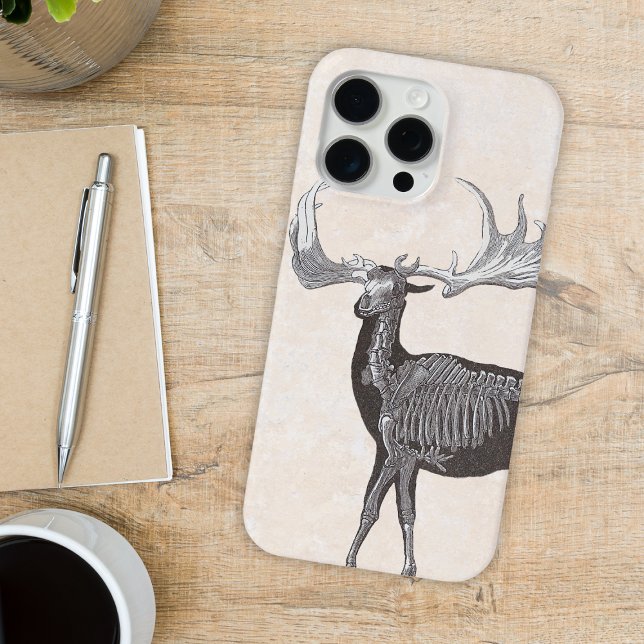 Skeleton of Irish Elk - Megaceros hibernicus Case- Case-Mate iPhone Case (Creator Uploaded)