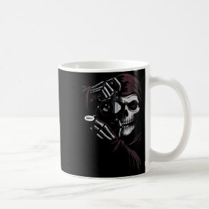 Skeleton Photographer Funny For Men Women  Coffee Mug