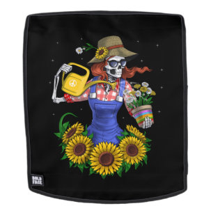Skeleton Plants Gardener Backpack