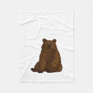 Skeleton Playing Golf Fleece Blanket