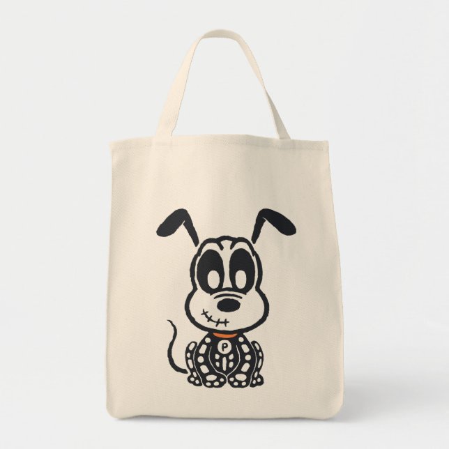 Skeleton Pluto Tote Bag (Front)