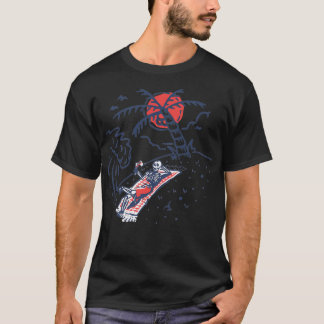 Skeleton relax summer beach T-Shirt