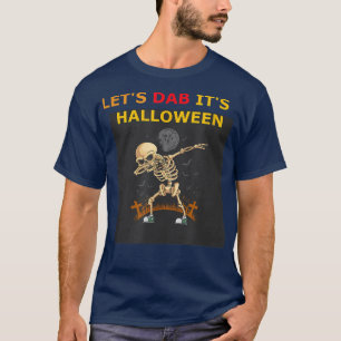 Skeleton Rib Cage Dab Skeleton Halloween Costume  T-Shirt