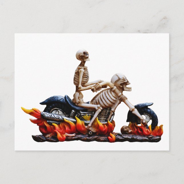 Skeleton Rider Postcard (Front)