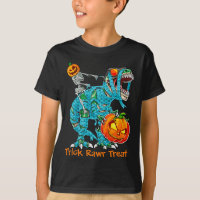 Skeleton Riding Mummy Dinosaur T Rex