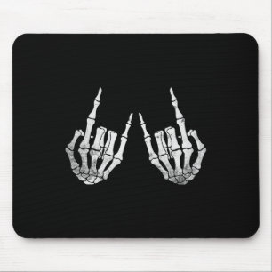 Skeleton Rock Hand Lazy Halloween Costume Cool Bon Mouse Pad