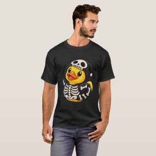 Skeleton Rubber Duck Halloween Costume T-Shirt