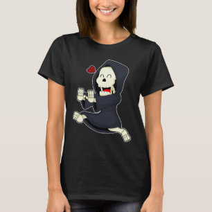 Skeleton Runner Running T-Shirt
