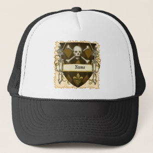 Skeleton Shield  hat